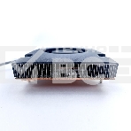 Кулер Foxline D65 черный алюминий+медь 2500rpm 32.6db 4-pin 65w 17мм, фото 1