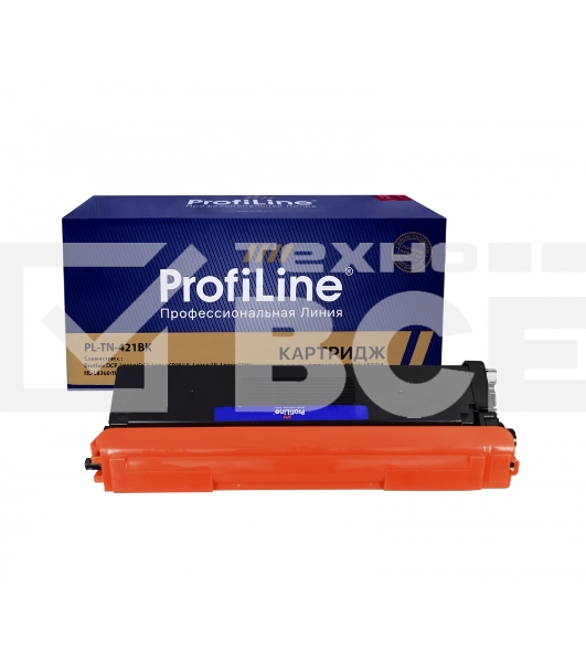 Картридж PL-TN-421BK для принтеров Brother DCP-L8410/DCP-L8410CDW/HL-L8260/HL-L8260CDW/HL-L8360/HL-L8360CDW/MFC-L8690CDW/MFC-L8900CDW Black 3000 копий ProfiLine