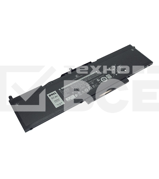 Аккумуляторная батарея для ноутбука Dell Latitude 5580 (VG93N) 11.4V 7666mAh