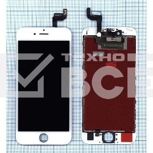 Дисплей для iPhone 6S в сборе с тачскрином (Fog) белый