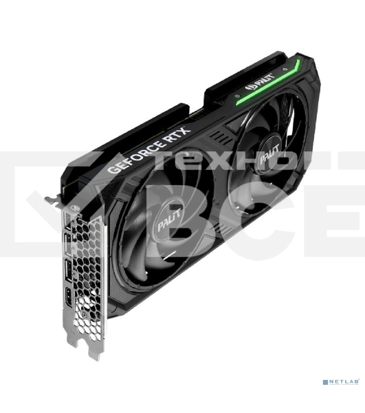 Видеокарта Palit RTX4060TI DUAL NVIDIA GeForce RTX 4060TI 8192Mb PCI-E 4.0  128 GDDR6 2310/9000 HDM Ret