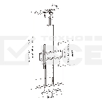 Кронштейн для телевизора Cactus CS-STM-7844 черный 32