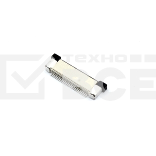 Разъем FPC  Half Coverage Top Contact 0.5K-BS-24PWB 24 pin высота 2мм шаг 0,5мм