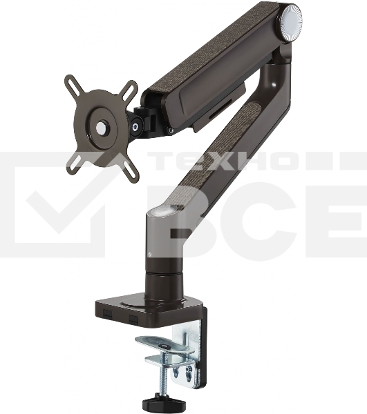 Кронштейн для мониторов Ultramounts UM732BR коричневый 17'-32' макс.8кг настольный поворот и наклон