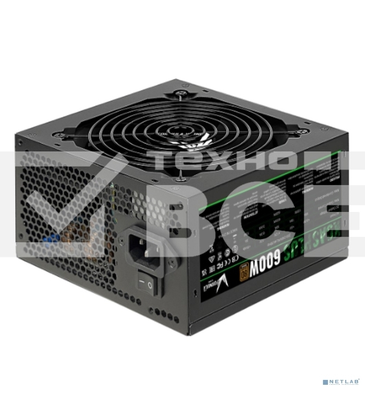 Блок питания Aerocool / Formula KCAS-600 PLUS 80 PLUS bronze (24+4+4pin) APFC 120мм fan 7xSATA RTL (4713105962659)