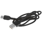 Кабель USB 2.0 HOCO X13, AM/Type-C M, черный, 1м, фото4