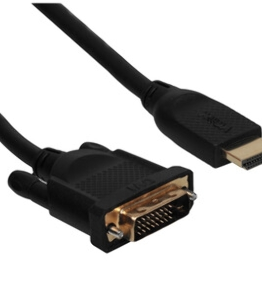Кабель HDMI-DVI 1.5M CG484G-1.5M VCOM