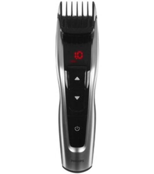 Машинка для стрижки Philips HC9420/15 серебристый/черный (насадок в компл:3шт)