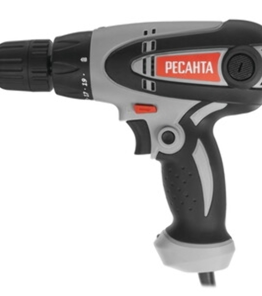 Дрель-шуруповерт Ресанта СШ-550-1, 550 Вт, 25 Нм, щеточный