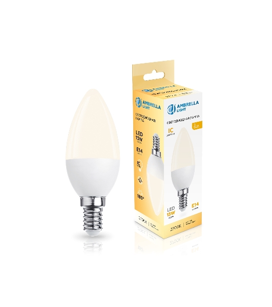 Светодиодная лампа 371313 LED C37 13W IC E14 2700K 175-265V