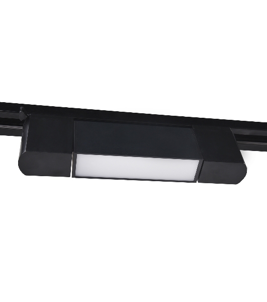 Трековый однофазный светодиодный светильник Ambrella light GL6660 BK черный LED 6W 4200K