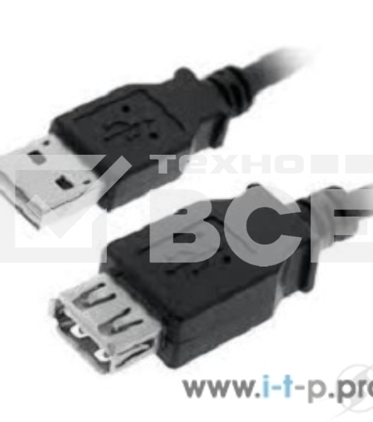 Кабель Rexant (18-1114) Шнур USB-А (male) - USB-A (female) 1.8M