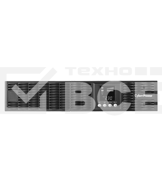 Источник бесперебойного питания Online CyberPower OLS1000ERT2U 1000VA/900W USB/RS-232/EPO/SNMPslot/RJ11/45/ВБМ (6 IEC С13)