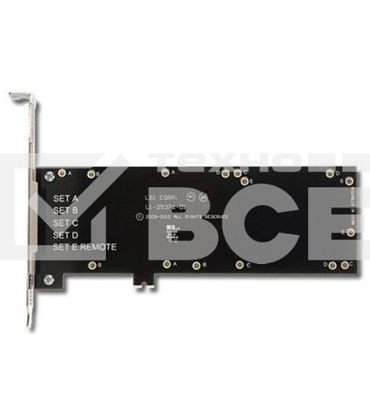 Контроллер Broadcom LSI Remote Battery Mounting Bracket for LSI BBUs and CacheVault Power Modules