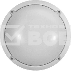 Светильник светодиодный ЖКХ Онлайт 71686 OBL-R1-12-4K-WH-IP65-LED, фото 1