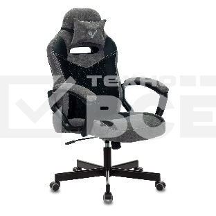 Кресло игровое Бюрократ VIKING 6 KNIGHT B FABRIC черный крестовина металл/пластик