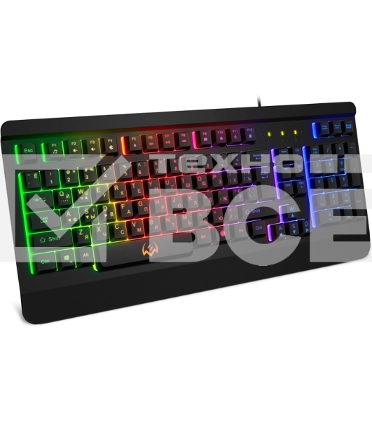 Клавиатура проводная игровая SVEN KB-G9450 (104кл., мет. корпус, 12 Fn функций, подсветка)