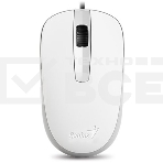 Мышь проводная Genius DX-120 белый, 1000 dpi, USB, кнопки - 3, фото2