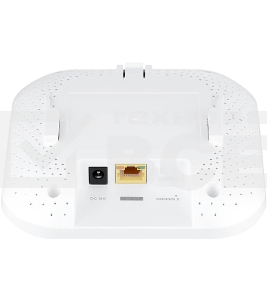 Гибридная точка доступа Zyxel NebulaFlex NWA50AX, WiFi 6, 802.11a/b/g/n/ac/ax (2,4 и 5 ГГц), MU-MIMO, антенны 2x2, до 575+1200 Мбит/с, 1xLAN GE, PoE, без поддержки Captive portal и WPA-Enterprise, защ