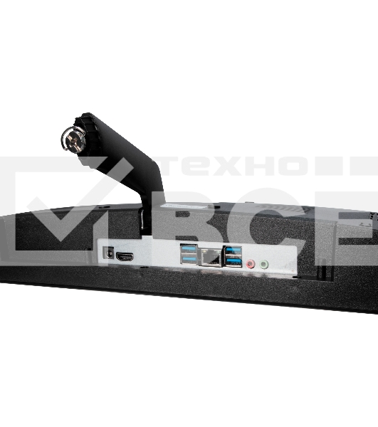 Моноблок IRU Агат 313 23.8' Full HD i3 10100 (3.6) 8Gb SSD512Gb UHDG 630 Free DOS GbitEth WiFi BT 120W клавиатура мышь Cam черный 1920x1080 (RUS)