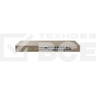 Мегабитный неуправляемый PoE-коммутатор с 26 портами Tenda F1126P-24-250W