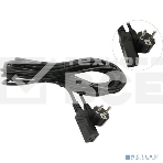 Кабель питания ExeGate Power PC19-10P (Евровилка Schuko->С19) VDE-250V-3*1.5-CU, черный, 16А, 10м, фото2
