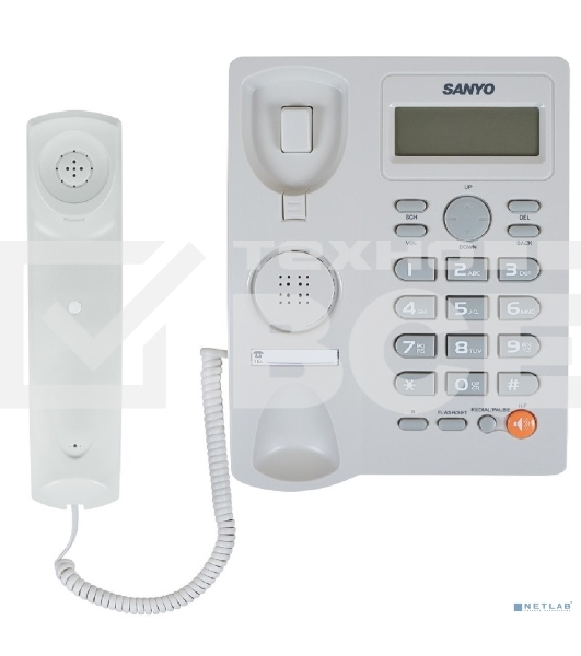 Телефон проводной SANYO RA-S306W белый