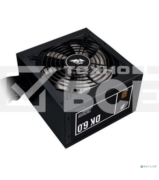 Блок питания 1STPLAYER DK PREMIUM PS-600AX, 600Вт, 80 PLUS Bronze, 120мм, черный