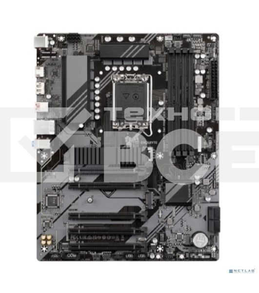 Материнская плата Gigabyte B760 DS3H, LGA 1700, Intel B760, 4xDDR5, 4xSATA, 2xM.2, 1xPCIe 4.0 x16, 4xPCIe 3.0 x1, 1xHDMI, 1xDP, 1x 1Gb LAN, 1xUSB 3.2 Gen 2, 1xUSB 3.2 Gen 2x2, 4xUSB 2.0, 3x3.5 мм, 7.1, ATX