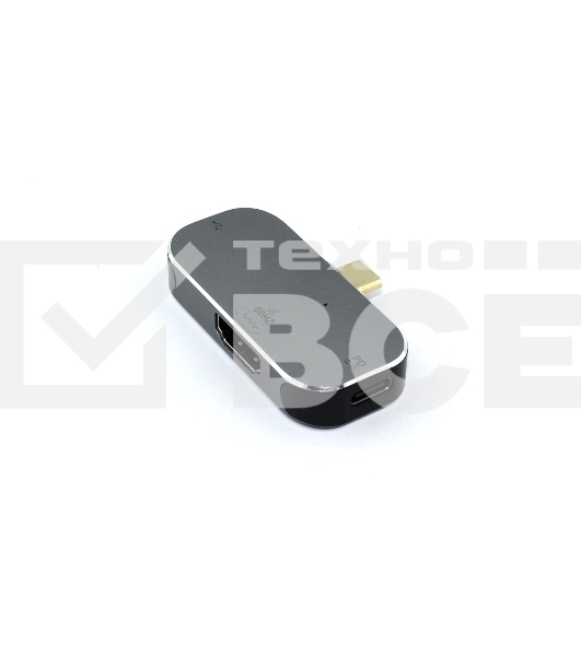 Адаптер Type C на HDMI + USB + PD