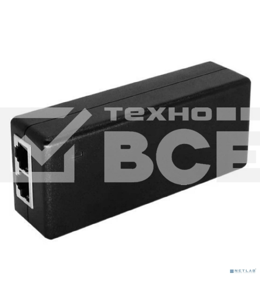 Инжектор PoE Digma DNP30W48GTXP 10/100/1000BASE-T 30Вт 100-240В(АС)