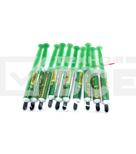 Термопаста КПТ-8 Connector шприц 10гр. 10 шт