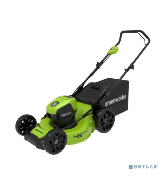 Газонокосилка аккумуляторная GreenWorks GD40LM46HPk4, 40 В, 4 Ач
