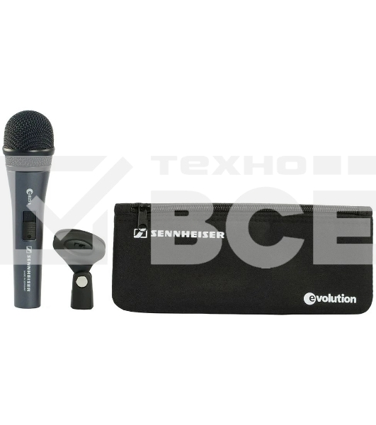 Микрофон проводной Sennheiser E 825-S черный