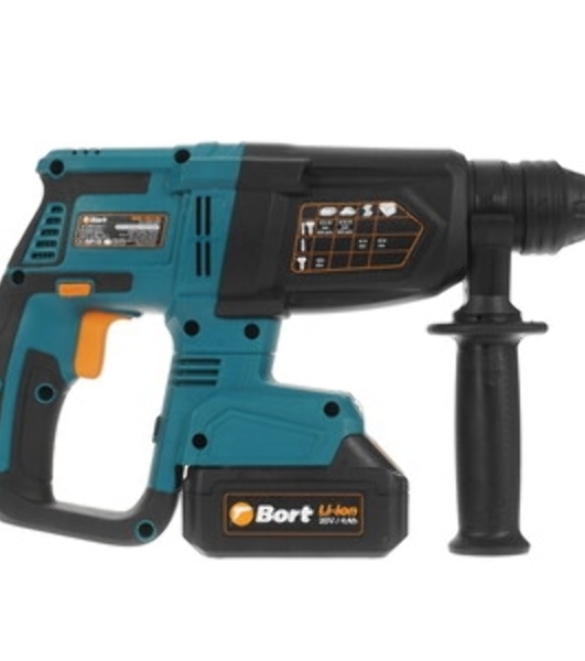 Перфоратор Bort BHD-20Li-SR, SDS-plus, 18 В, 2.2 Дж, от аккумулятора