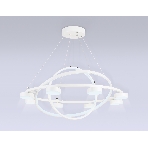 Светильник Ambrella light FL51777/3+8 WH белый 3000K/4200K/6400K 112W D800/580/400*1200 (ПДУ ИК), фото3