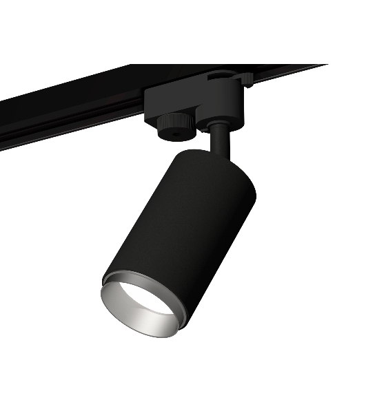 Светильник Ambrella light XT6323043 SBK/MCH черный песок/хром матовый MR16 GU5.3 (A2521, C6323, N6123)