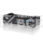 Переключатель электронный CUBIQ 2 PORT USB 2.0 DVI KVMP SWITCH, фото 1
