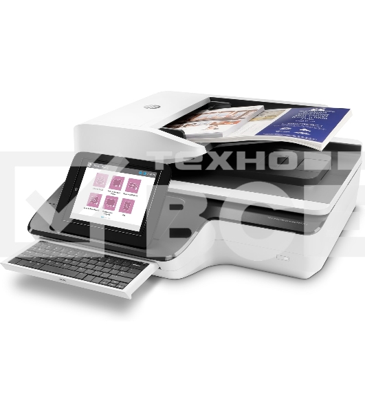 Сканер HP Scanjet Enterprise Flow N9120 fn2 Flatbed Scanner (A3,600x600 dpi,24 bit, USB,ADF 200 sheets, 120ppm A4, Duplex, 1y warr, replace L2683B)