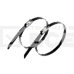 Хомут-стяжка стальная с полимерным покрытием Rexant 400x4,6 мм, упаковка 50 шт., фото 1