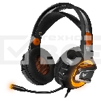 Гарнитура игровая Crown CMGH-3103 черный/оранжевый, фото8