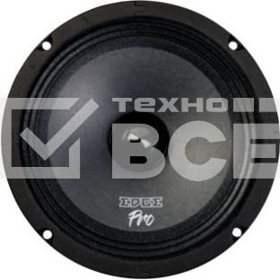 Колонки автомобильные Edge EDBPRO6-E9 300Вт 95дБ 4Ом 16см (6.5дюйм) (ком.:2кол.) среднечастотные однополосные