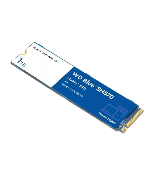 Накопитель SSD Western Digital WD Blue SN570 WDS100T3B0C 1ТБ M2.2280 NVMe PCIe Gen3 8Gb/s