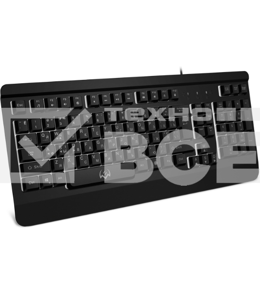 Клавиатура проводная игровая SVEN KB-G9450 (104кл., мет. корпус, 12 Fn функций, подсветка)