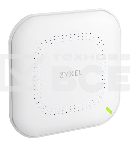 Гибридная точка доступа Zyxel NebulaFlex NWA50AX, WiFi 6, 802.11a/b/g/n/ac/ax (2,4 и 5 ГГц), MU-MIMO, антенны 2x2, до 575+1200 Мбит/с, 1xLAN GE, PoE, без поддержки Captive portal и WPA-Enterprise, защ