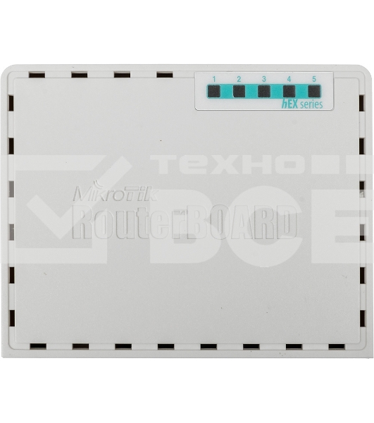Маршрутизатор MikroTik RB750r2 hEX lite 5x10/100 Mbps