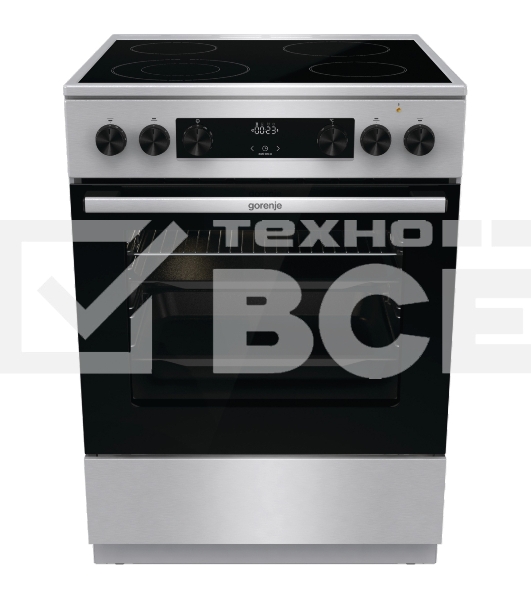 Электрическая плита Gorenje GECS6C70XC нержавеющая сталь