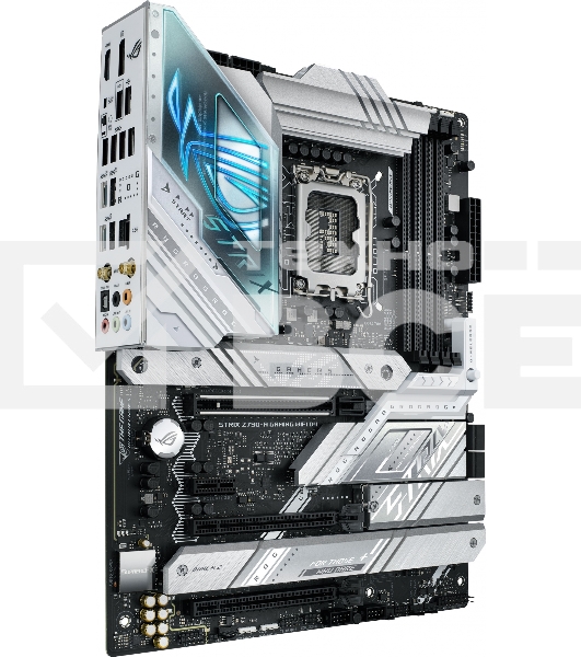 Материнская плата ASUS ROG STRIX Z790-A GAMING WIFI D4, LGA 1700, Intel Z790, 4xDDR4, 4xSATA, 4xM.2, 1xPCI-E 5.0 x16, 2xPCI-E 4.0 x4, 1xHDMI, 1xDP, 1x 2.5Gb LAN, 2xUSB-A 3.2 Gen 2, 4xUSB-A 3.2 Gen 1, 5x3.5 мм, 7.1, Standard-ATX
