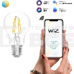 Лампа светодиодная филаментная Gauss Smart Home DIM+CCT E27 A60 6,5Вт 2000-6500 К 1/10/40, фото4
