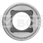 Головка торцевая, 17 мм, 6-гранная, CrV, под квадрат 1/2